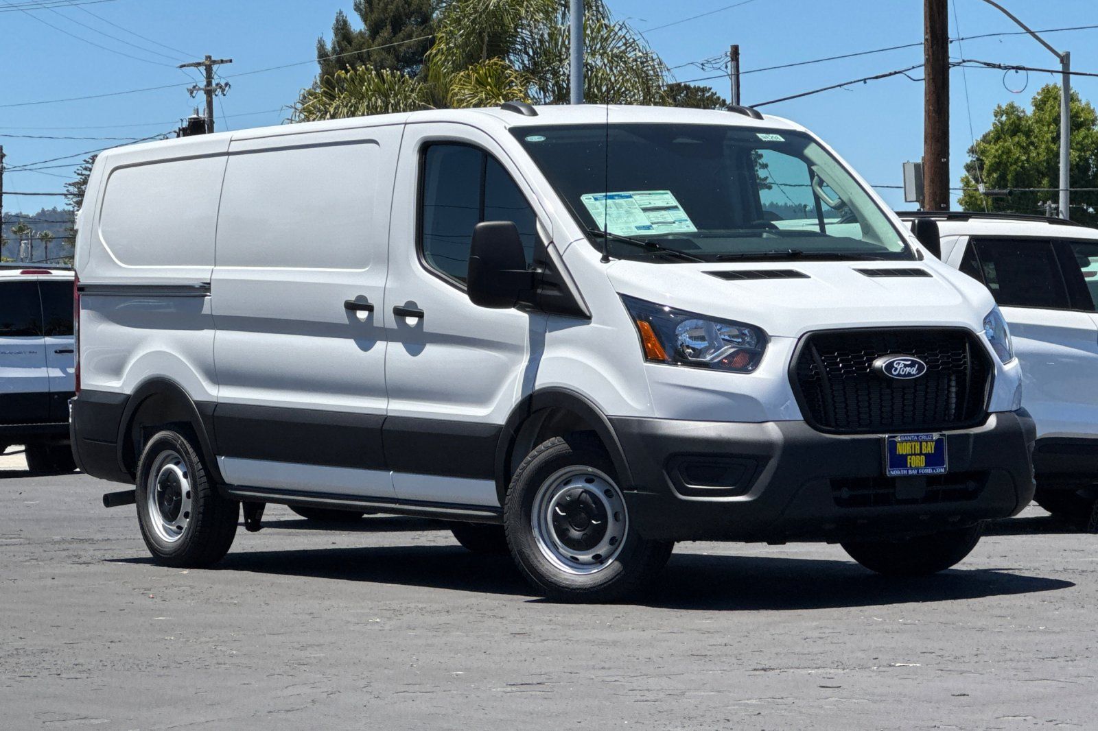 Oxford White 2026 Ford Transit Cargo Van Rear-Wheel Drive