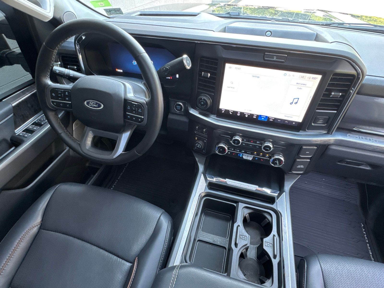 Certified Used 2025 Antimatter Blue Metallic Ford Lariat image 31