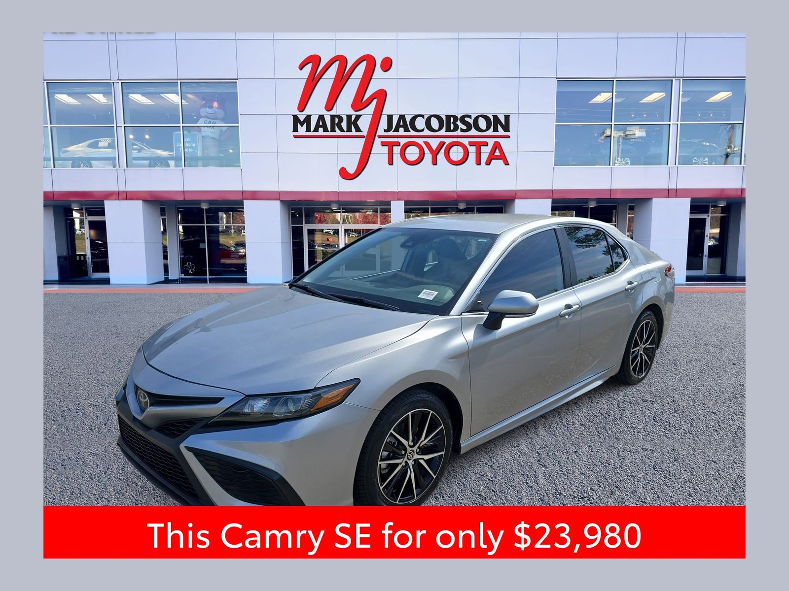 Celestial Silver Metallic 2024 Toyota Camry SE FWD Sedan Front-Wheel Drive 8-Speed Automatic