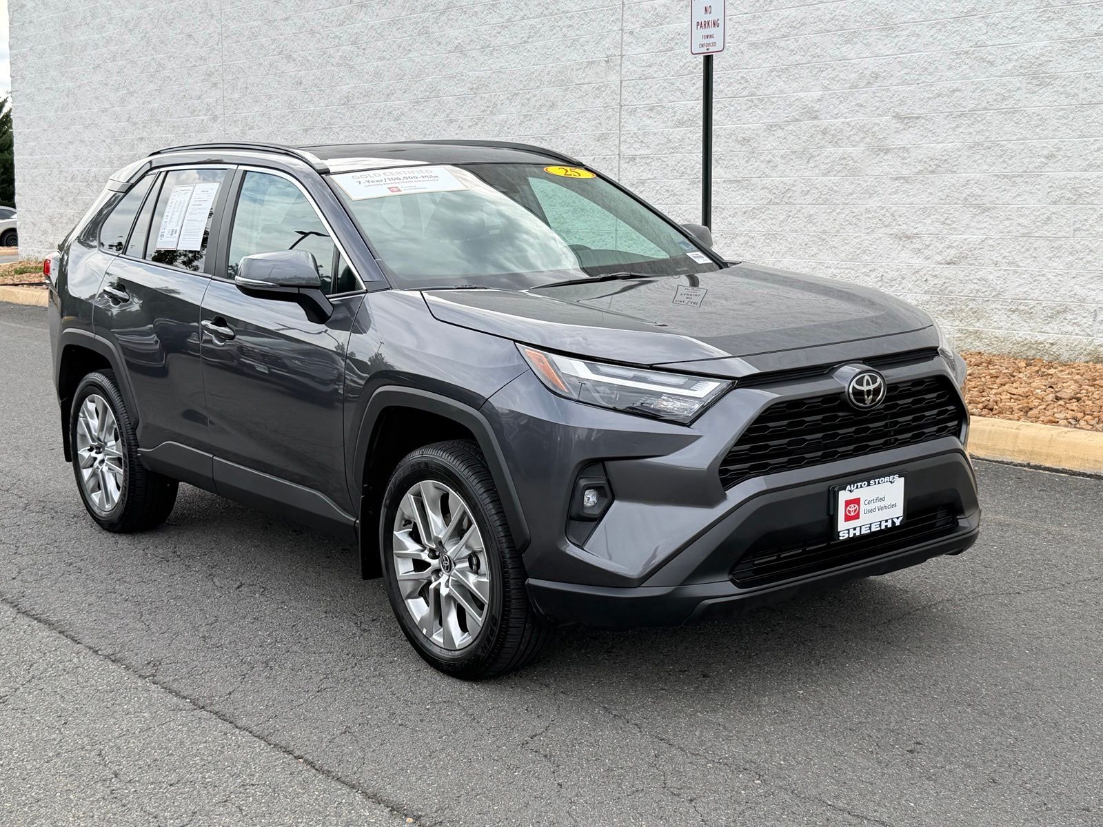Magnetic Gray Metallic 2025 Toyota RAV4 SUV / Crossover All-Wheel Drive 8-Speed Automatic