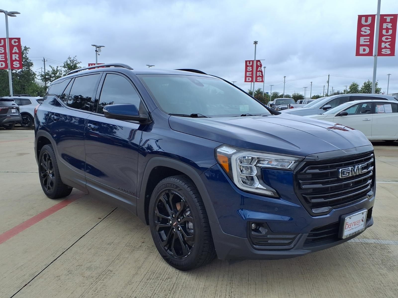 2022 GMC Terrain SLT Blue at Central Houston Nissan