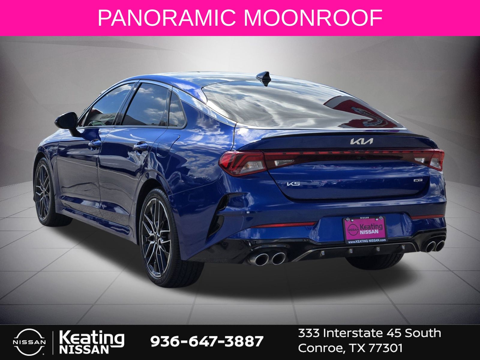 2024 Kia K5 GT Blue at Joe Myers Mazda Kia