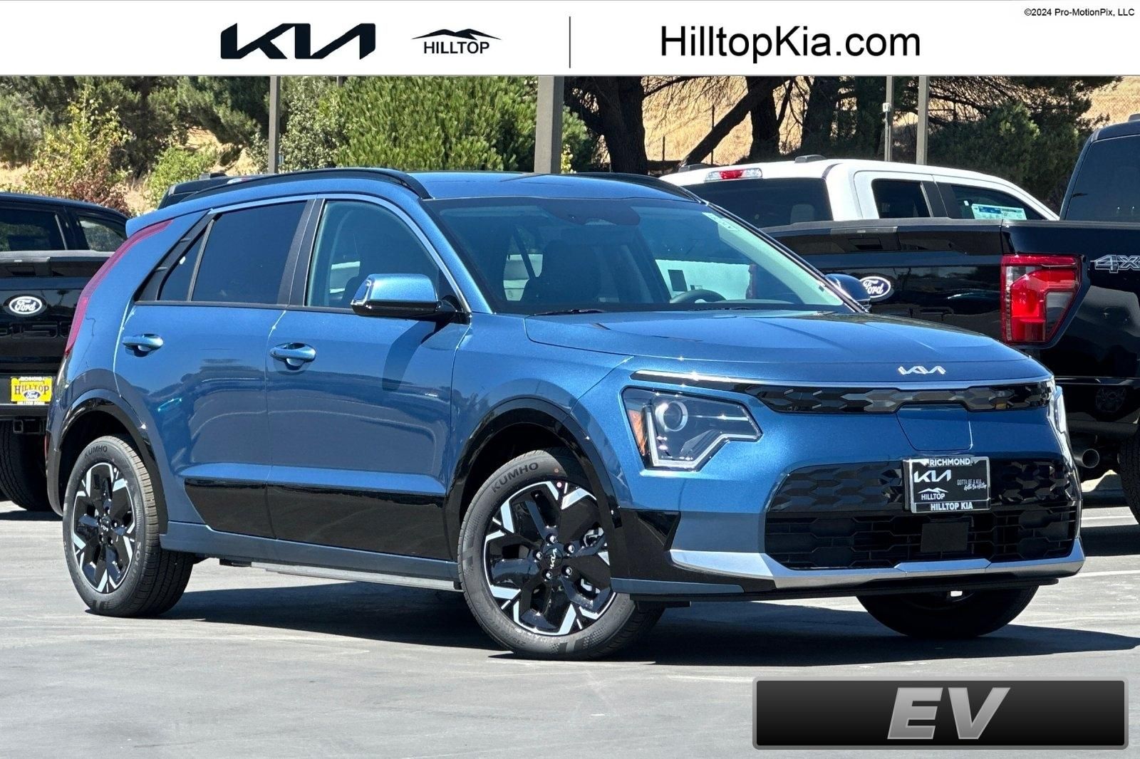 Mineral Blue 2026 Kia Niro EV SUV / Crossover Front-Wheel Drive 1-Speed Automatic
