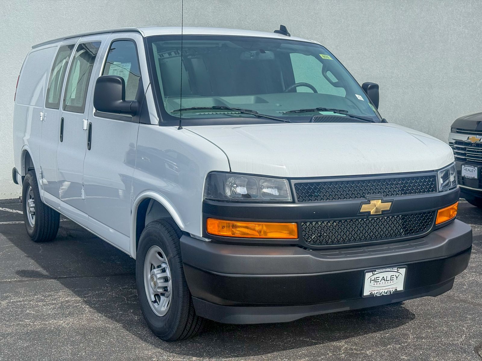 Summit White 2025 Chevrolet Express Cargo Van Rear-Wheel Drive