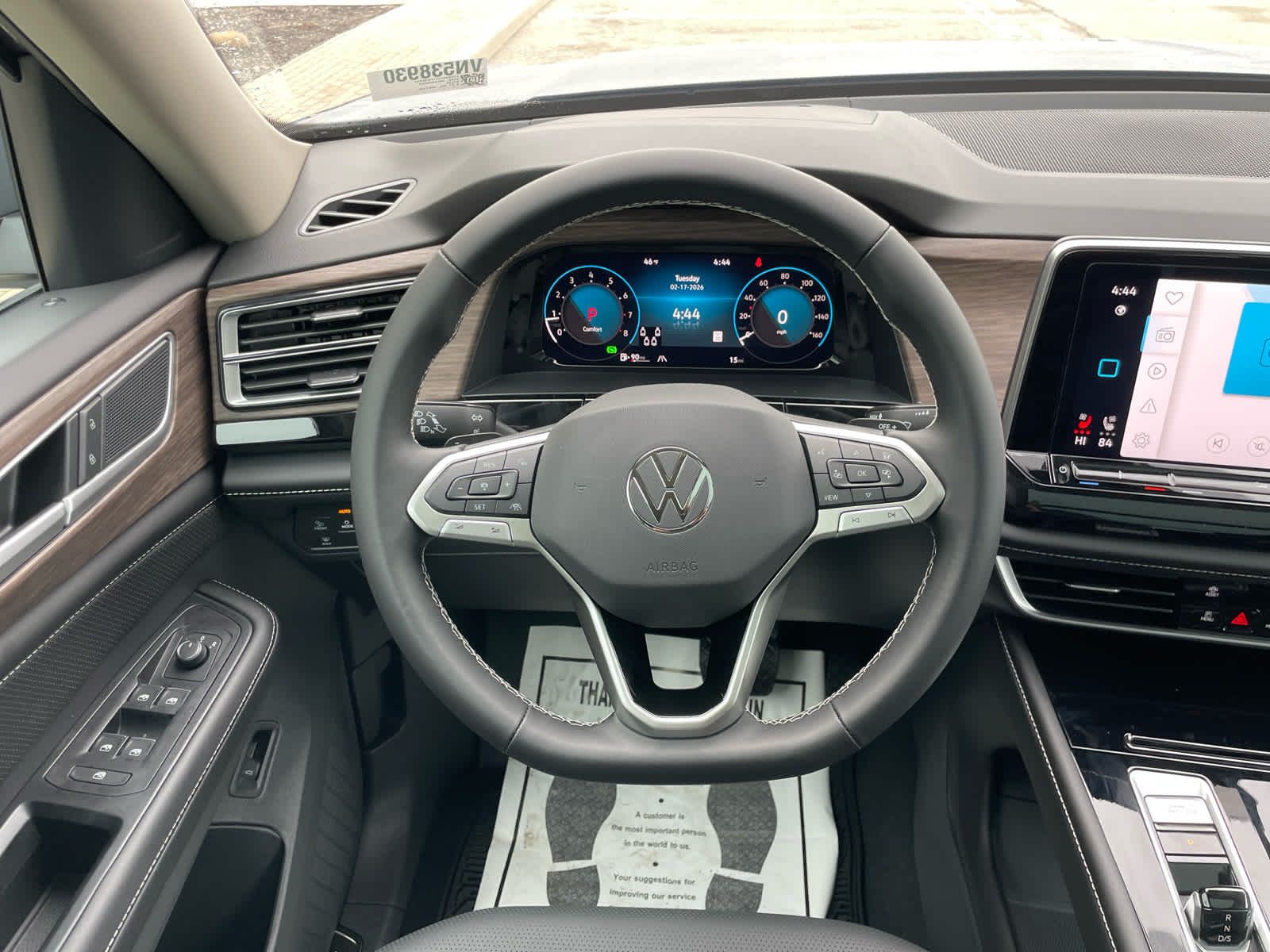 new 2026 Volkswagen Atlas car, priced at $51,443