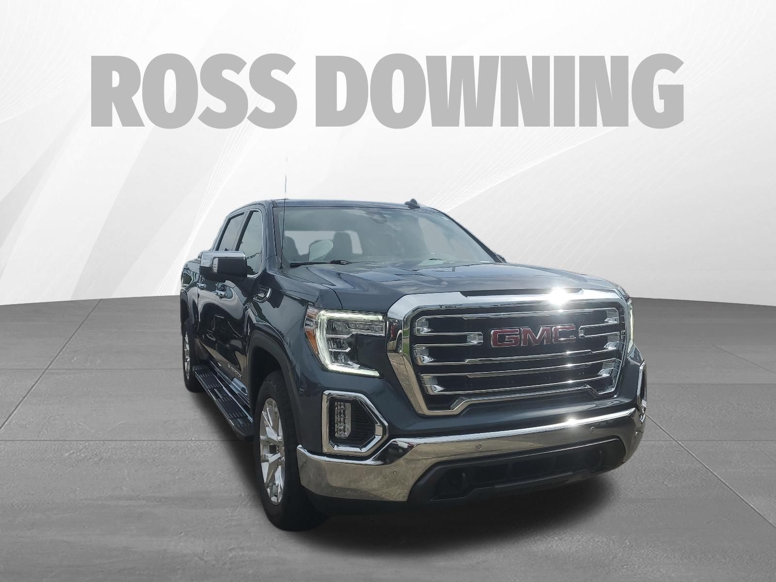 2021 GMC Sierra 1500 SLT Blue at Ross Downing Chevrolet