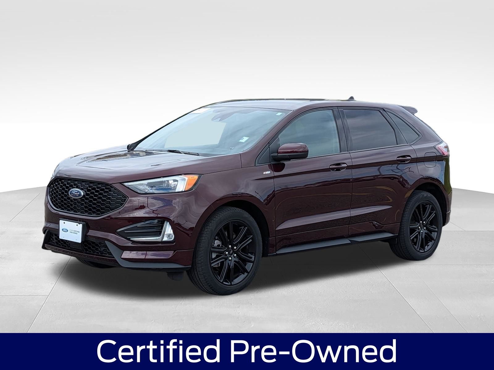 Red (Burgundy Velvet Metallic Tinted Clearcoat) 2023 Ford Edge SUV / Crossover All-Wheel Drive 8-Speed Automatic