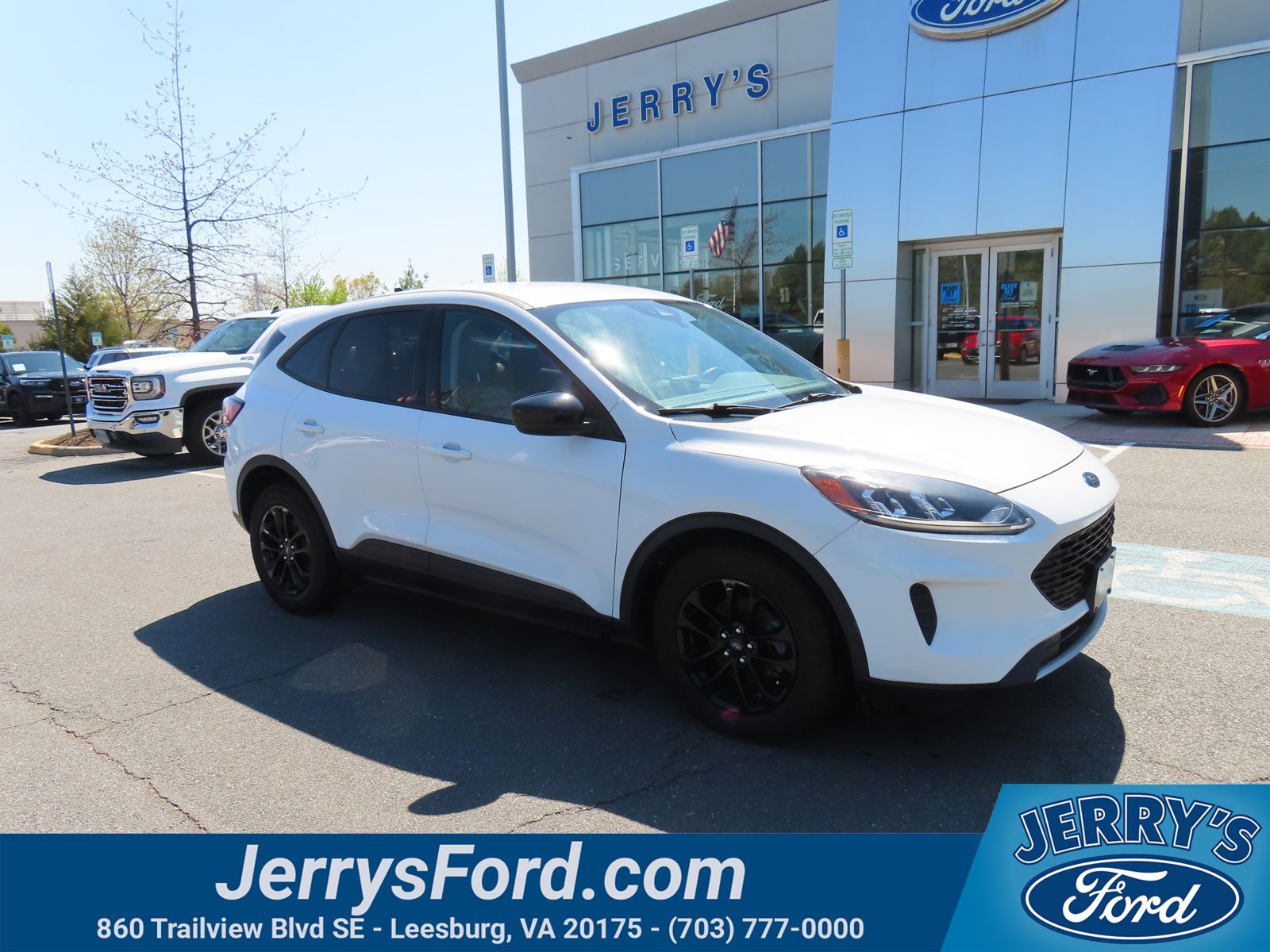 Oxford White 2020 Ford Escape Hybrid SE Sport FWD SUV / Crossover Front-Wheel Drive Continuously Variable Transmission