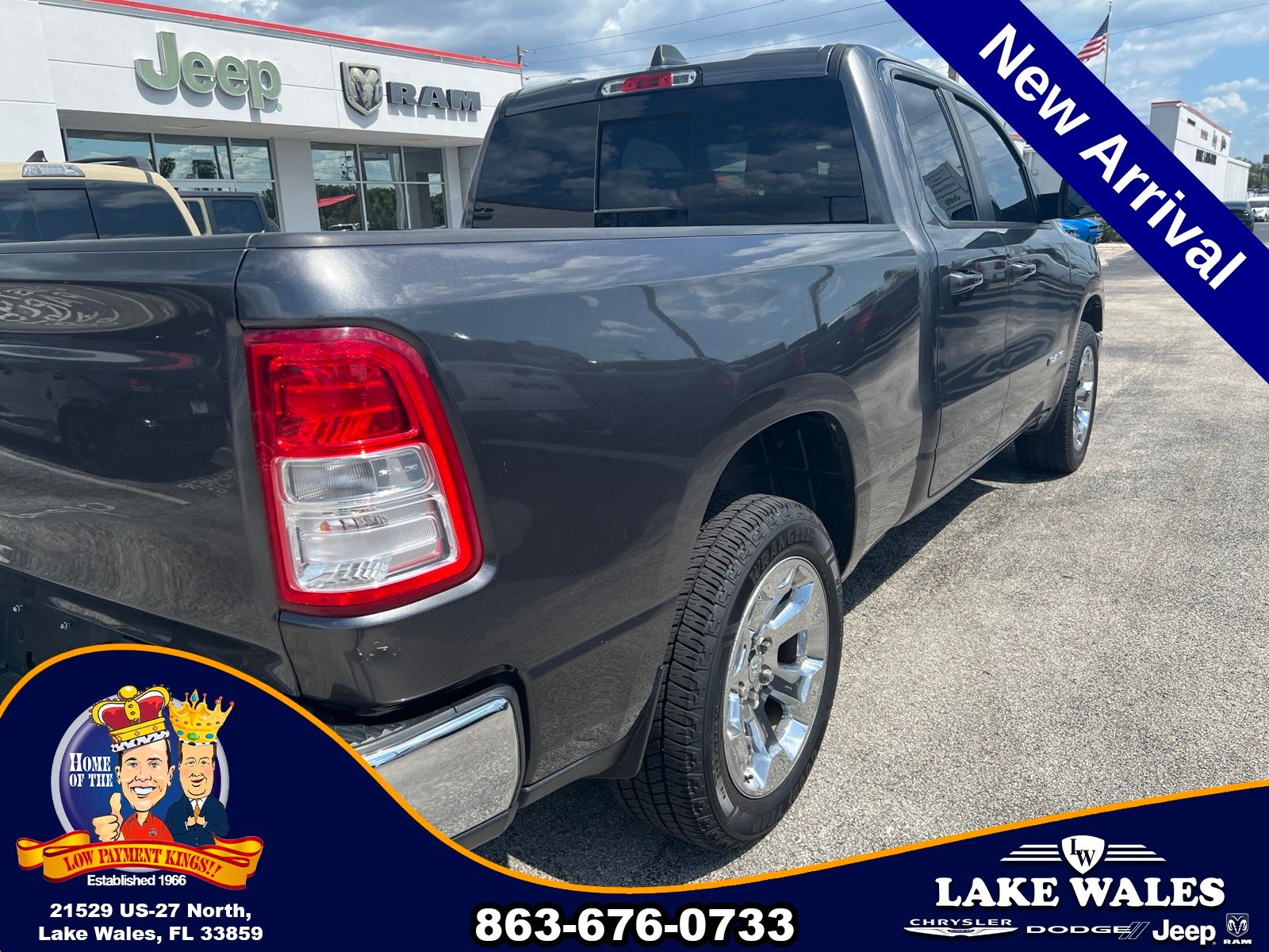 2021 Crystal Metallic Ram 1500 Big Horn/Lone Star RWD Truck