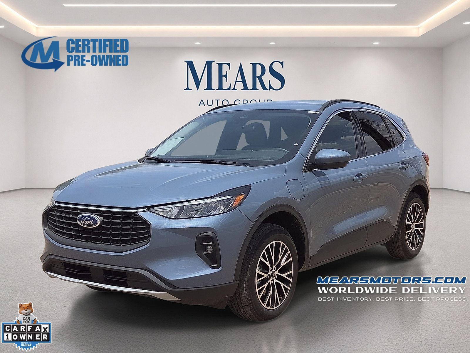 Vapor Blue Metallic 2025 Ford Escape Hybrid Plug-in SUV / Crossover Front-Wheel Drive Continuously Variable Transmission