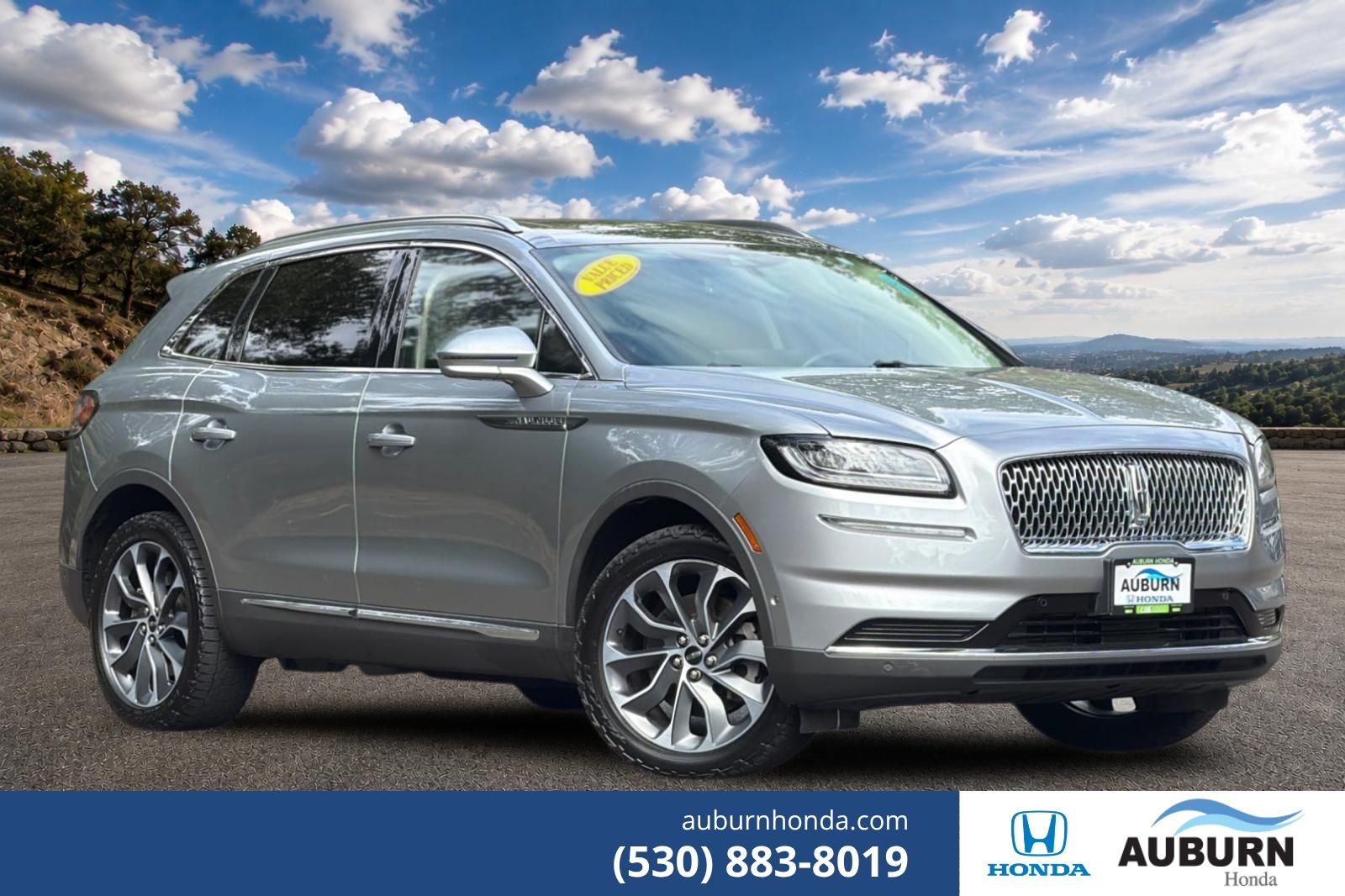 Silver Radiance Metallic Clearcoat 2022 Lincoln Nautilus SUV / Crossover All-Wheel Drive 8-Speed Automatic