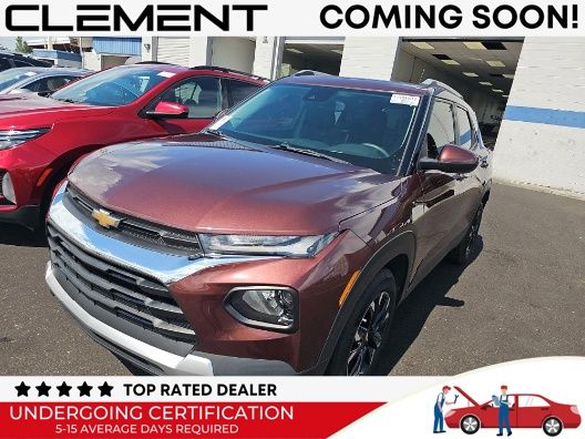 Mahogany Red Metallic 2023 Chevrolet Trailblazer SUV / Crossover Front-Wheel Drive Continuously Variable Transmission