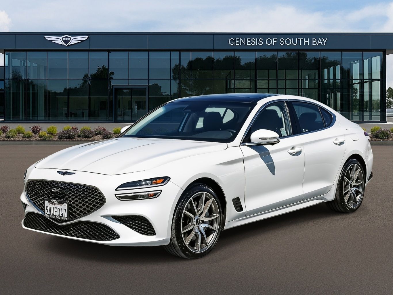 Uyuni White 2026 Genesis G70 Sedan Rear-Wheel Drive 8-Speed Automatic