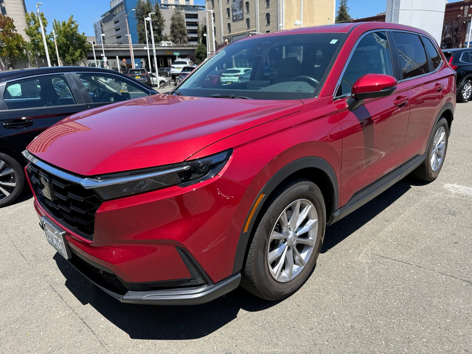 Radiant Red Metallic 2024 Honda CR-V SUV / Crossover Front-Wheel Drive Continuously Variable Transmission
