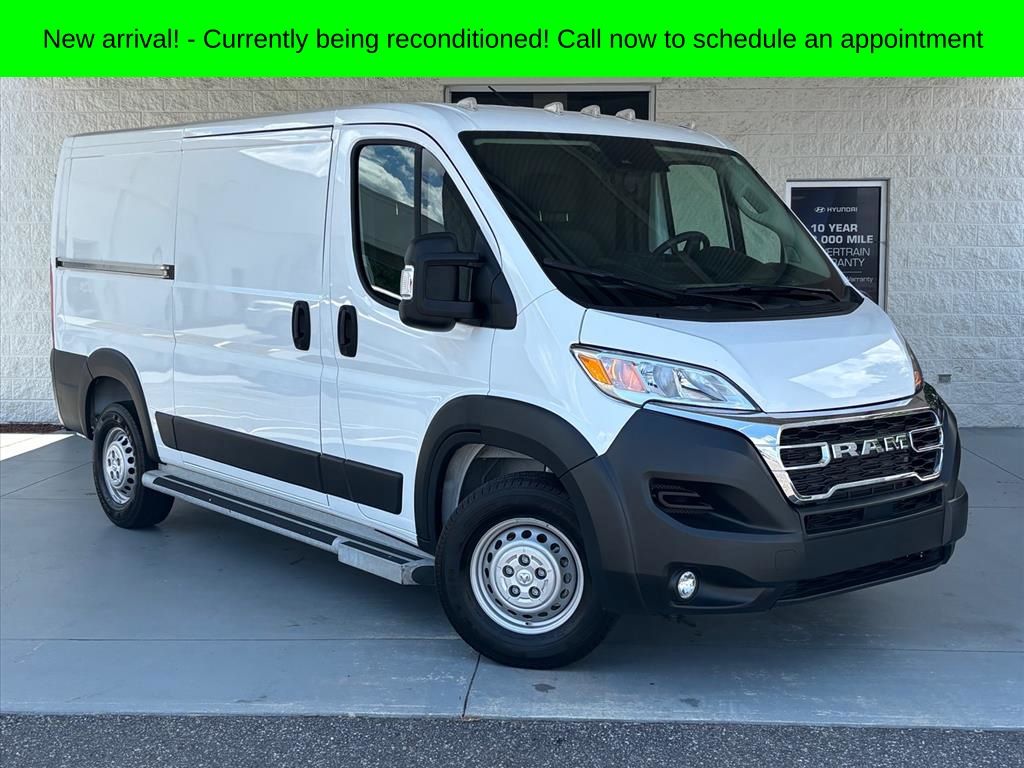 Bright White Clearcoat 2025 RAM ProMaster Van Front-Wheel Drive 9-Speed Automatic