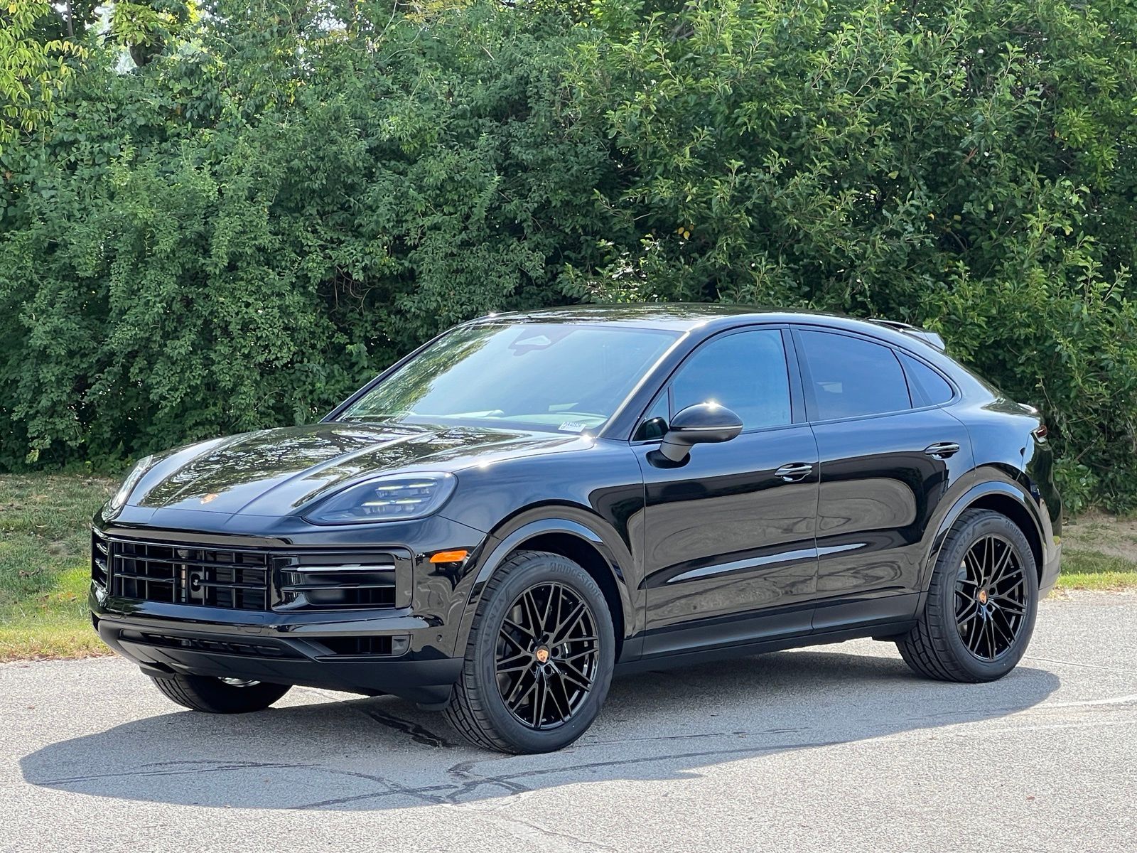 Black 2026 Porsche Cayenne Coupe Coupe All-Wheel Drive 8-Speed Automatic