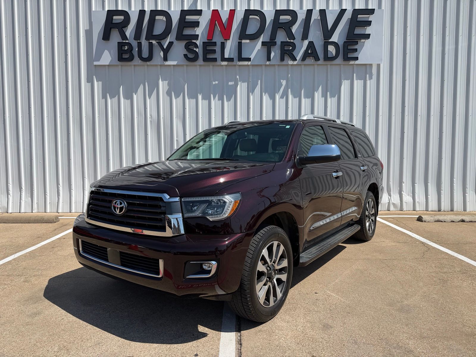 Red (Sizzling Crimson Mica) 2018 Toyota Sequoia SUV / Crossover 4X2 6-Speed Automatic