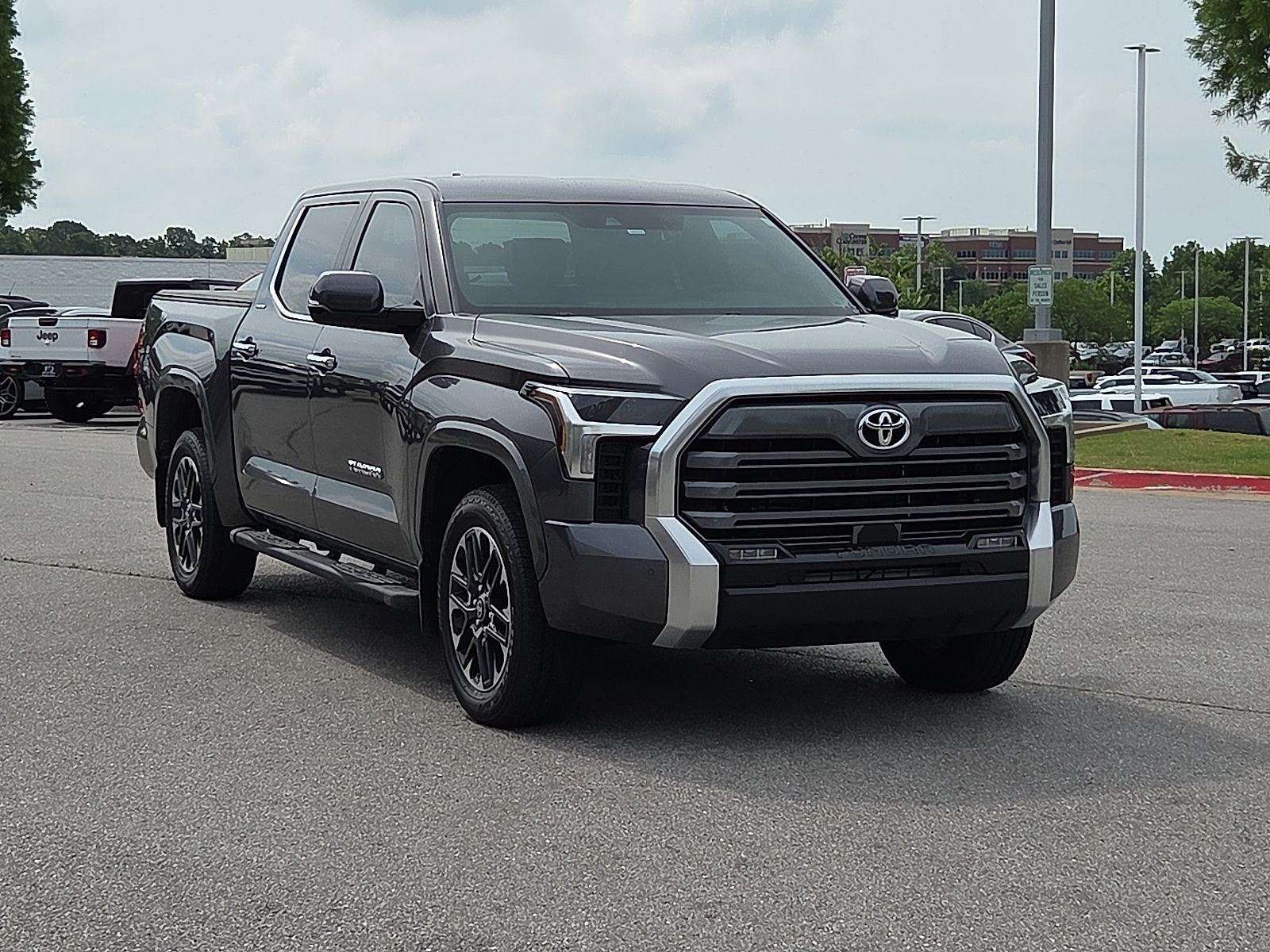 Magnetic Gray Metallic 2025 Toyota Tundra Limited CrewMax Cab 4WD Pickup Truck Four-Wheel Drive Automatic