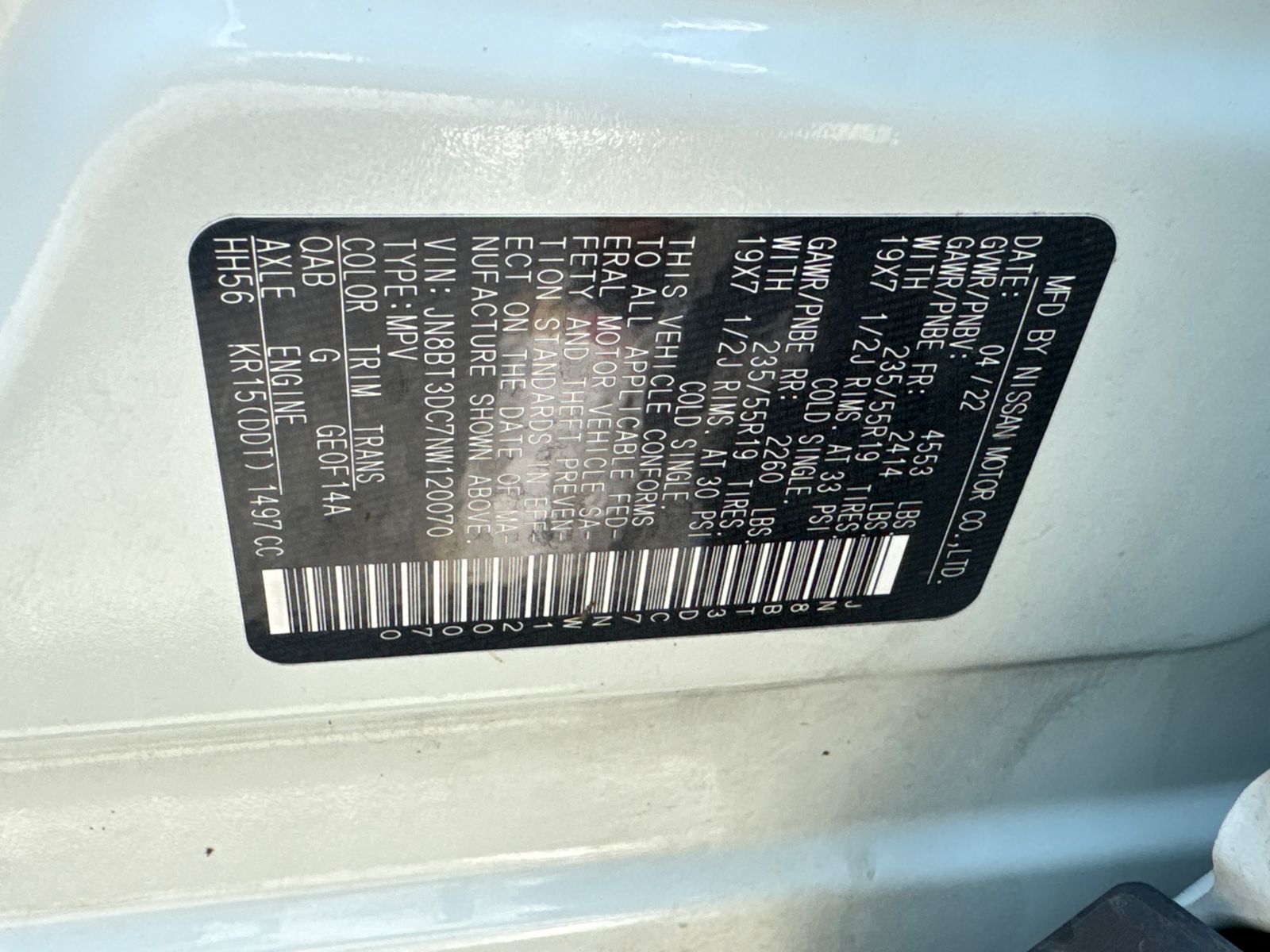 Used 2022 White Nissan Platinum image 32