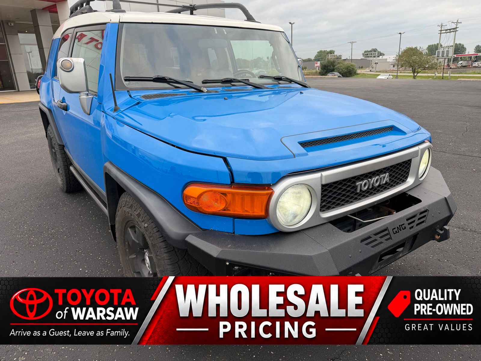Voodoo Blue 2007 Toyota FJ Cruiser SUV / Crossover Four-Wheel Drive 5-Speed Automatic