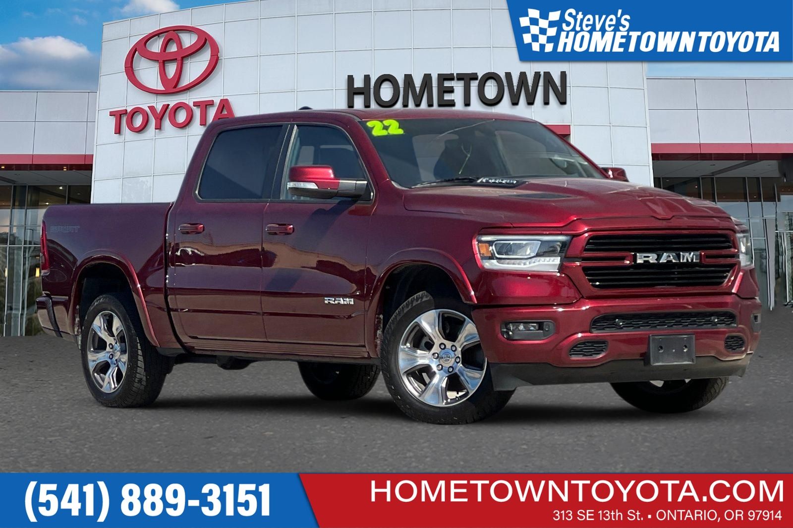 2022 RAM 1500 Laramie Crew Cab 4WD