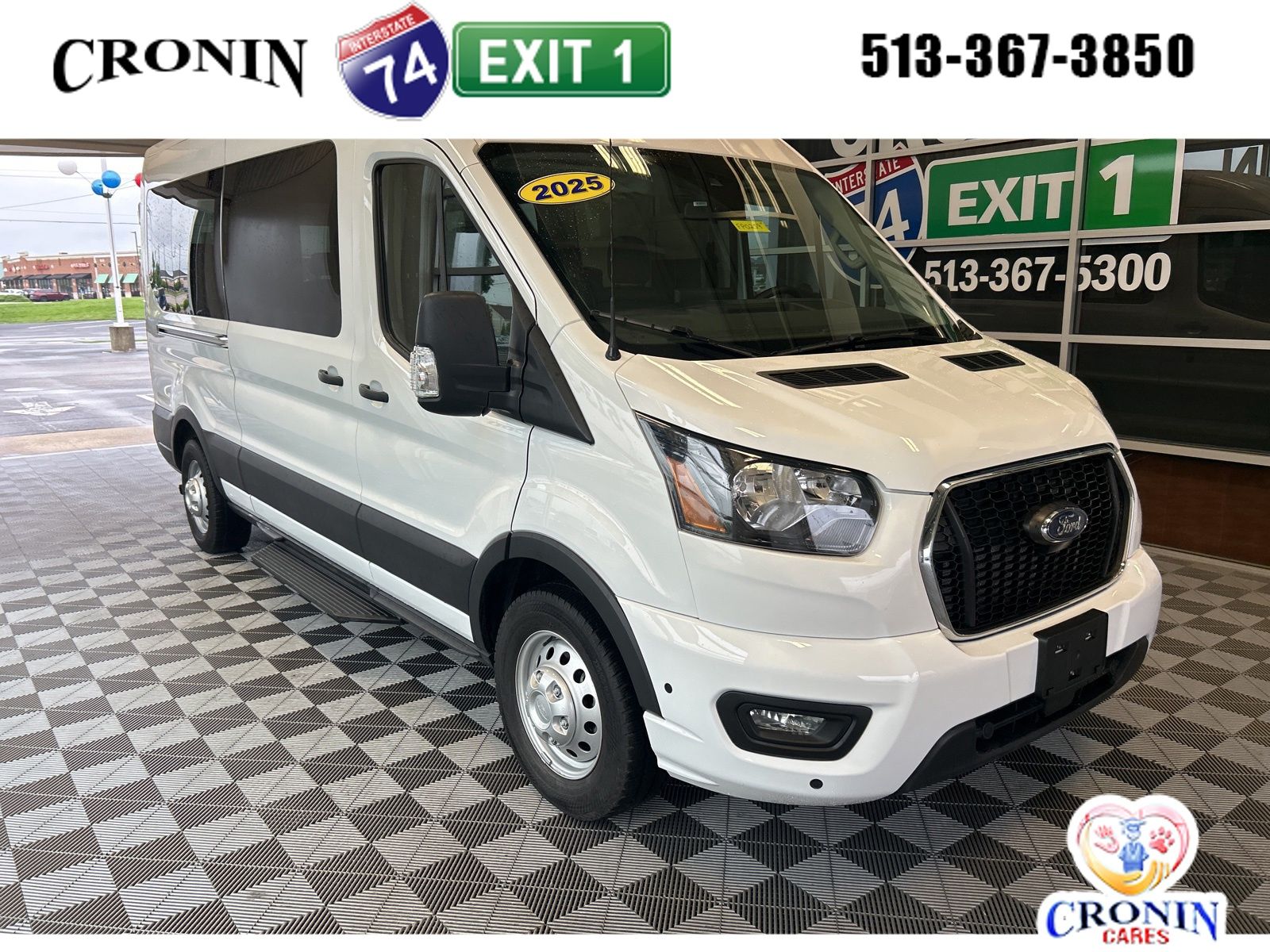 2025 Ford Transit Passenger 350 XLT Medium Roof LB AWD
