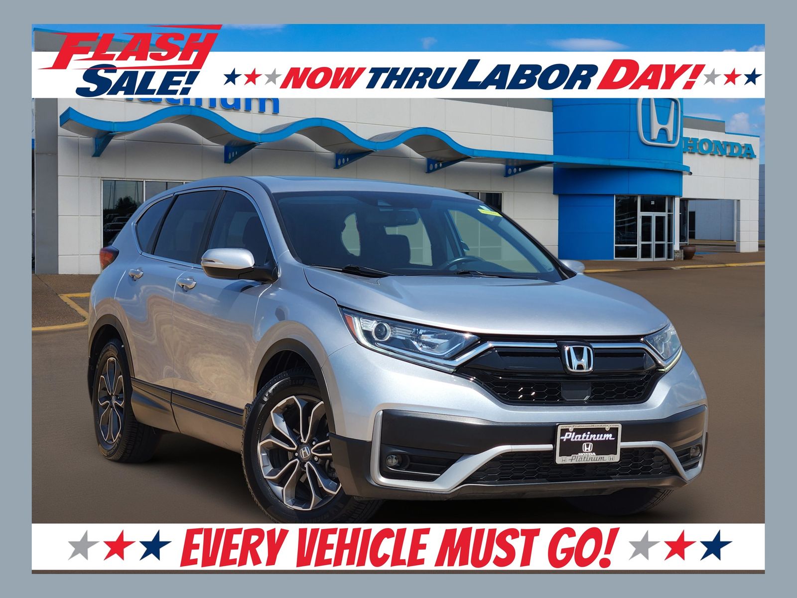 Gray 2022 Honda CR-V SUV / Crossover Front-Wheel Drive Continuously Variable Transmission