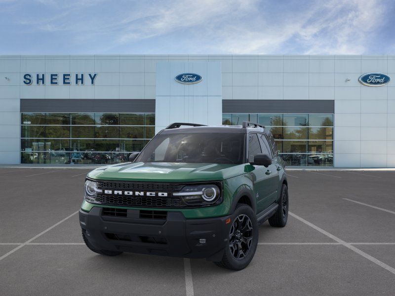 New 2025 Eruption Green Metallic Ford Outer Banks image 2