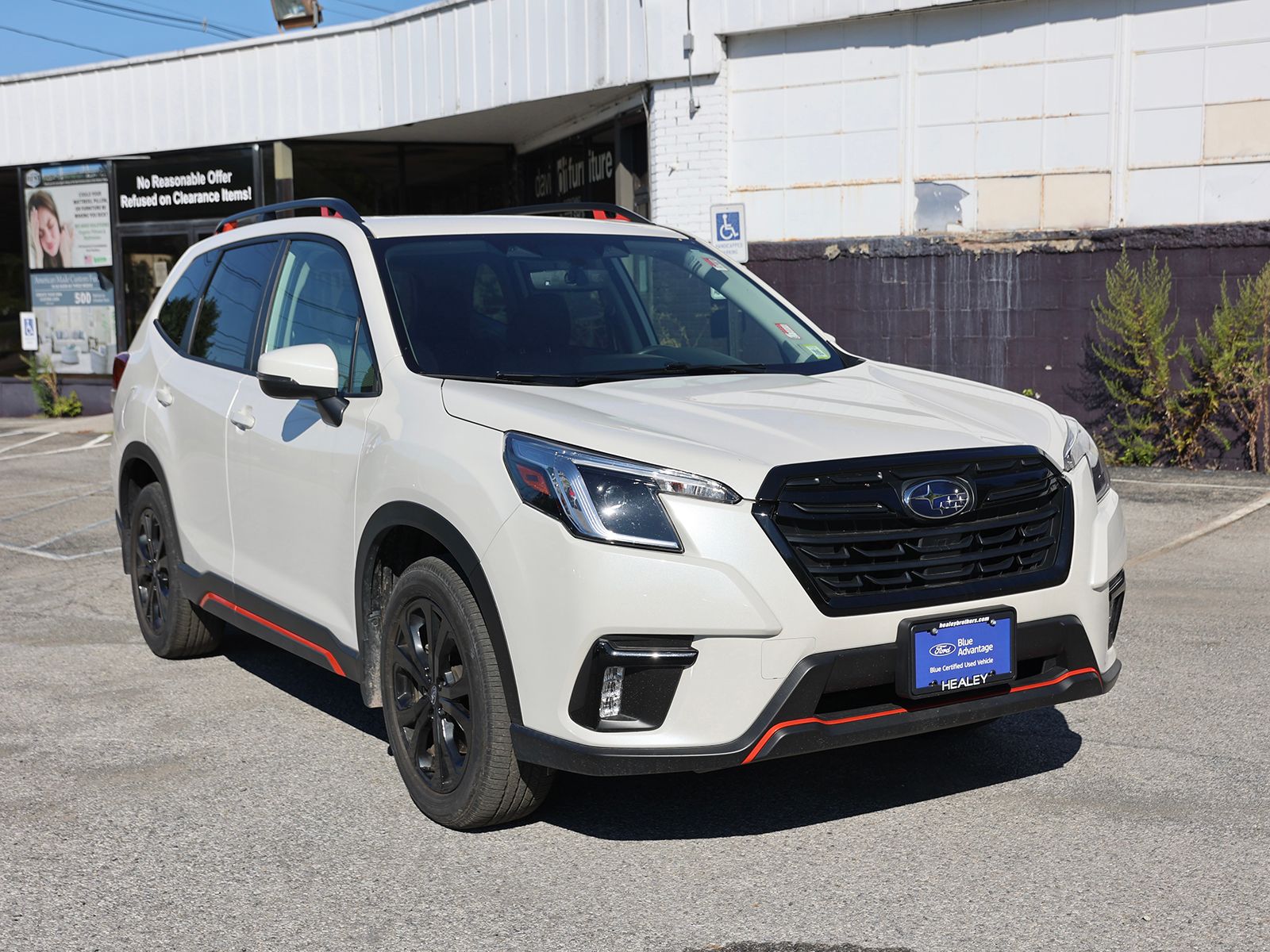 Crystal White Pearl 2024 Subaru Forester SUV / Crossover All-Wheel Drive Continuously Variable Transmission