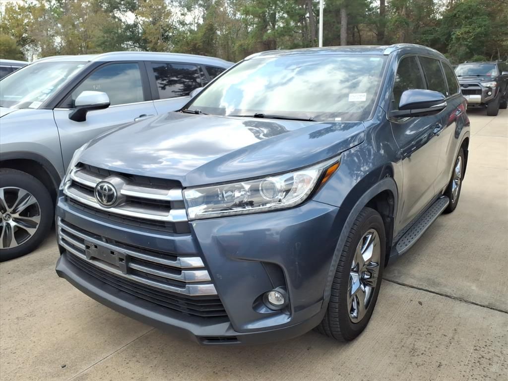 2019 Toyota Highlander Limited Platinum Blue at Emmons Autoplex