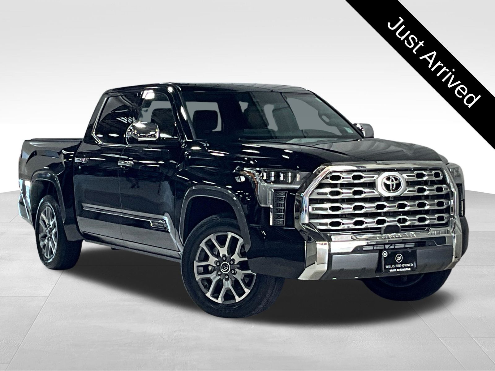 Midnight Black Metallic 2023 Toyota Tundra Pickup Truck Four-Wheel Drive Automatic