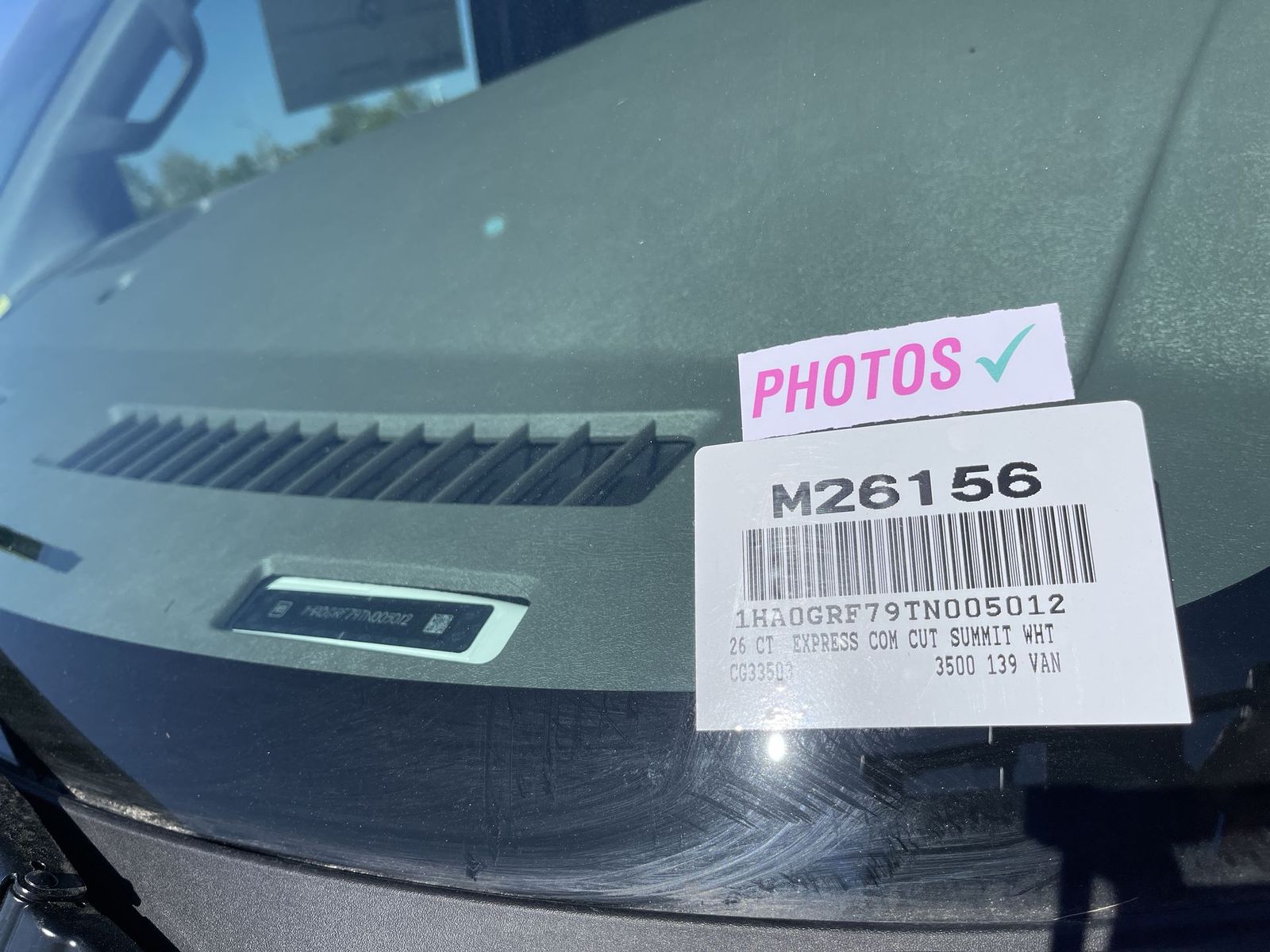 new 2026 Chevrolet Express 3500 car, priced at $70,155