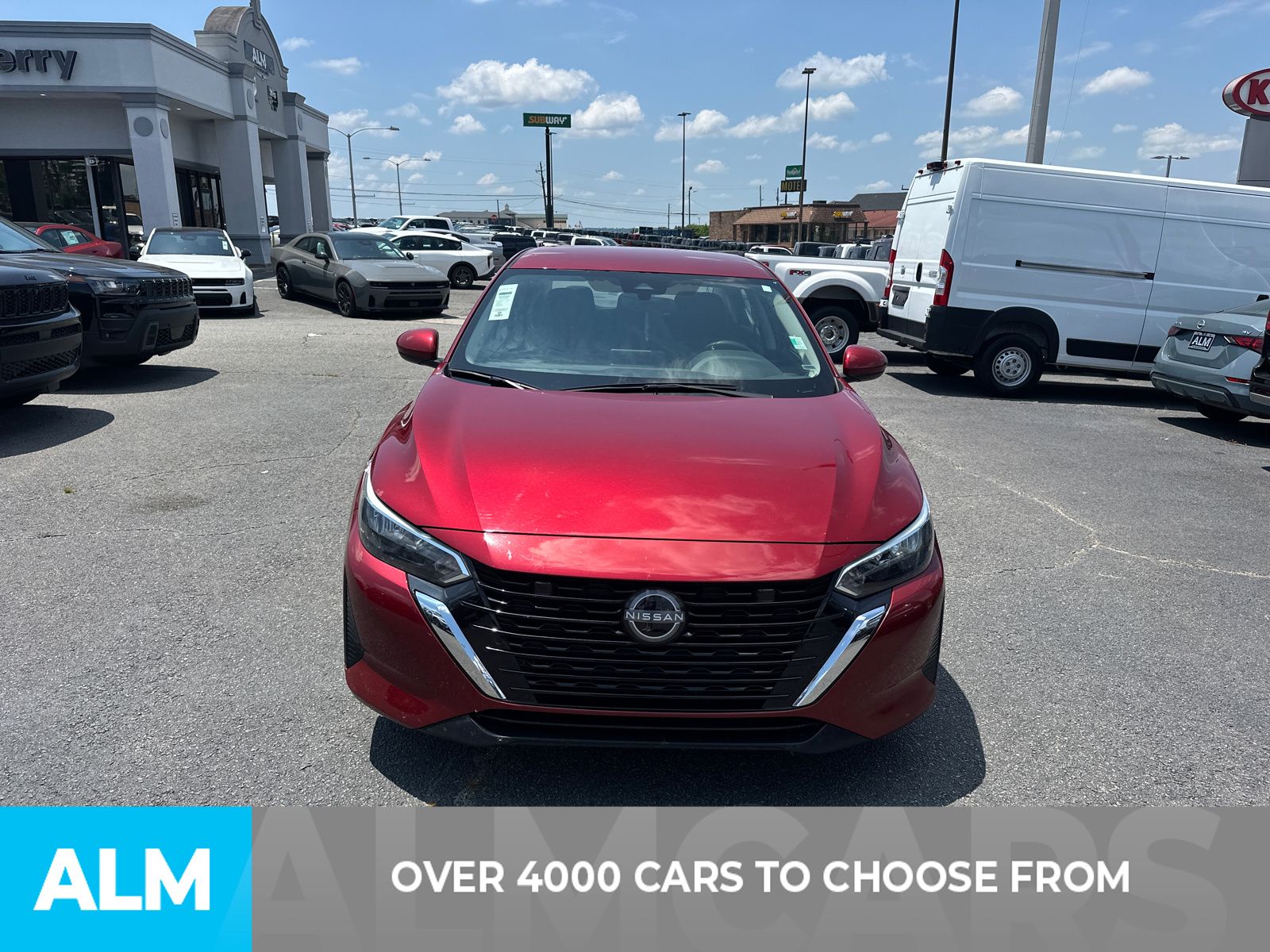 Used 2024 Scarlet Ember Tintcoat Nissan SV image 3