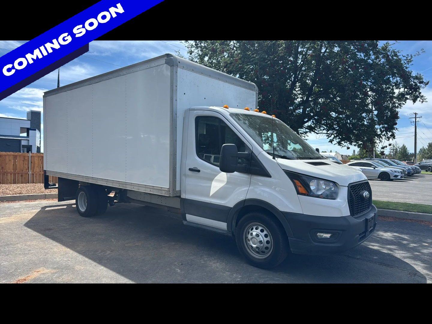 Oxford White 2023 Ford Transit Chassis Van All-Wheel Drive