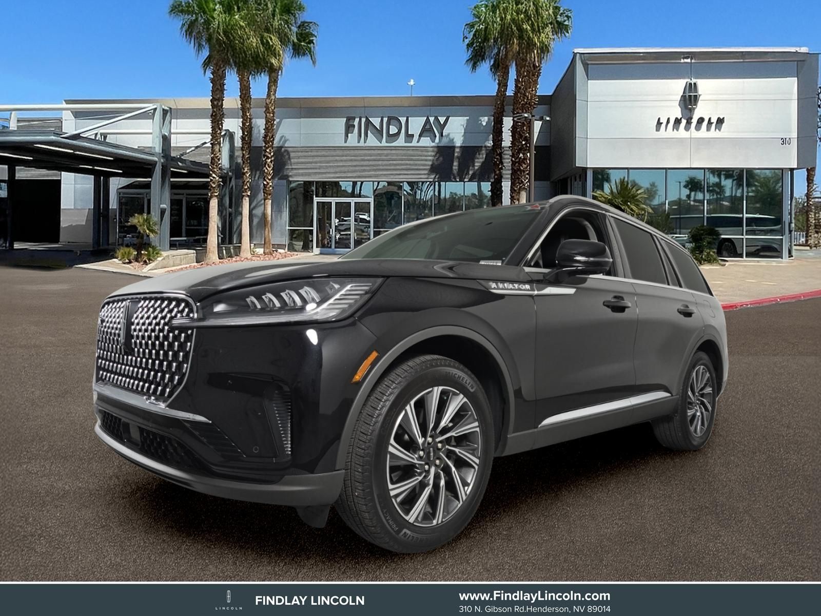 Infinite Black Metallic Clearcoat 2026 Lincoln Aviator SUV / Crossover All-Wheel Drive Automatic