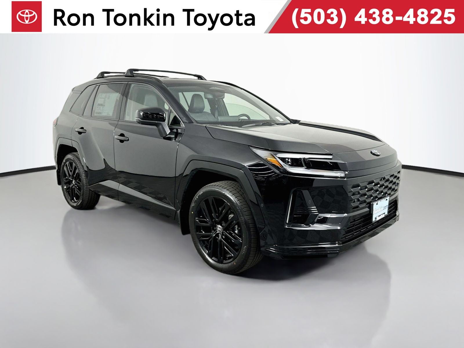 Black 2026 Toyota RAV4 Plug-in Hybrid SUV / Crossover  Continuously Variable Transmission