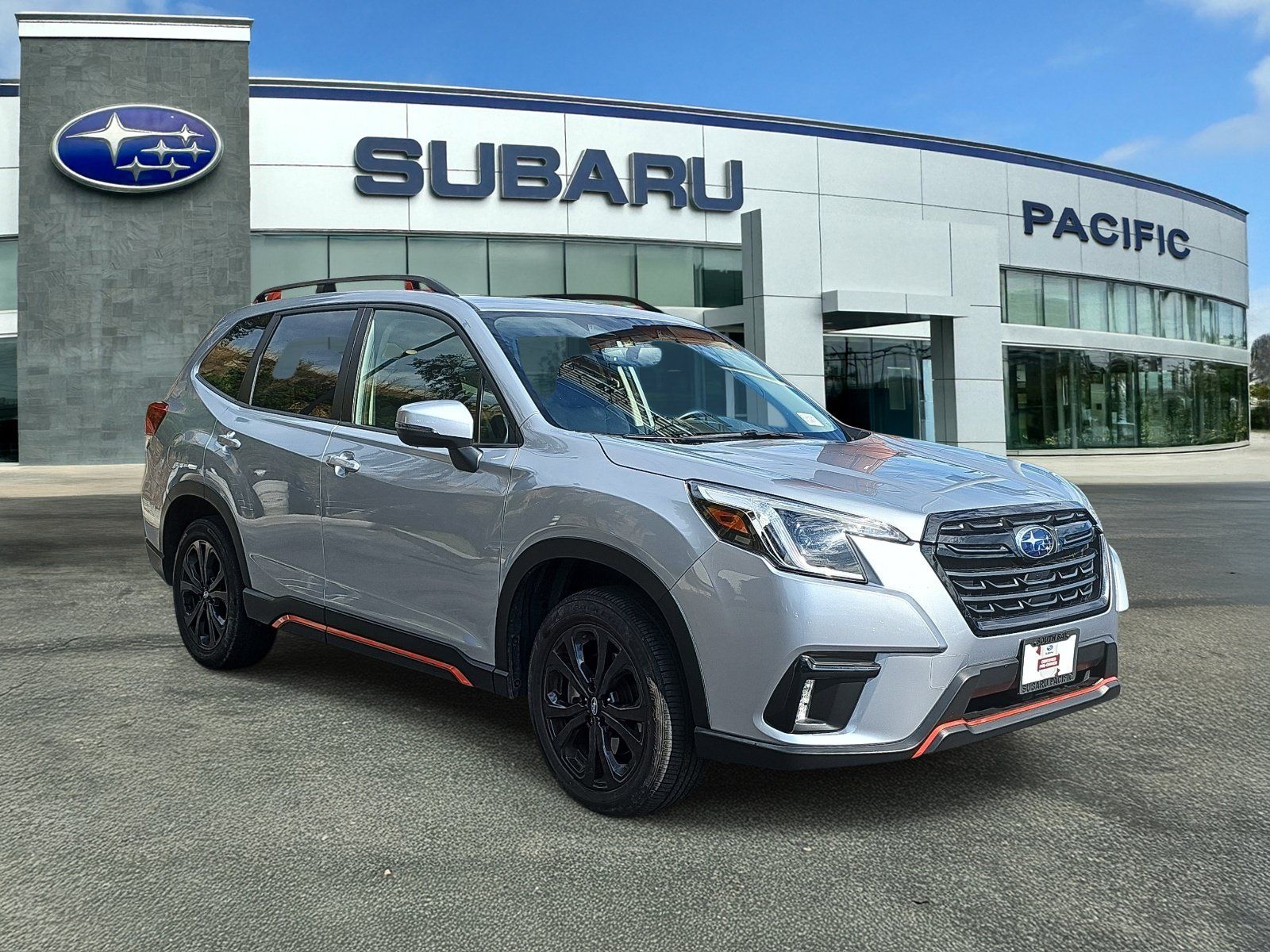 Ice Silver Metallic 2023 Subaru Forester SUV / Crossover All-Wheel Drive Continuously Variable Transmission