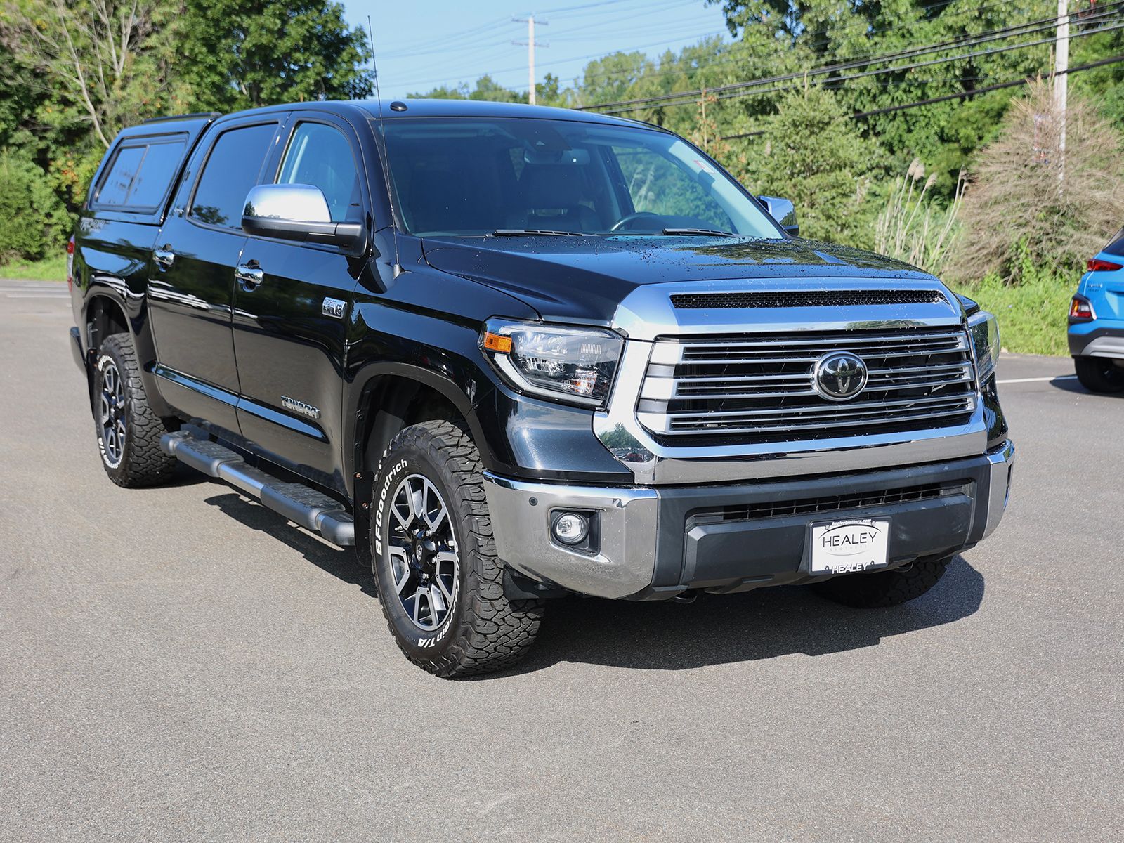 Midnight Black Metallic 2019 Toyota Tundra Pickup Truck Four-Wheel Drive 6-Speed Automatic