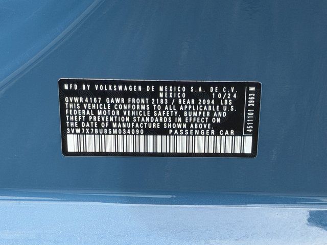 Used 2025 Blue Volkswagen 1.5T SE image 27