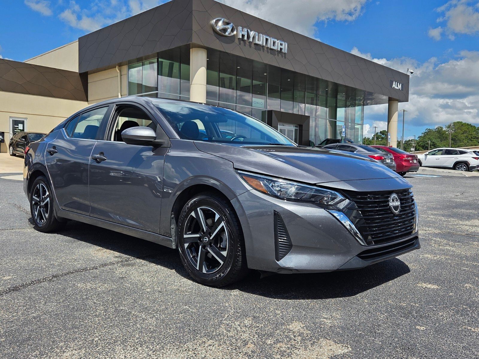 Gray (Gun Metallic) 2024 Nissan Sentra Sedan Front-Wheel Drive Continuously Variable Transmission