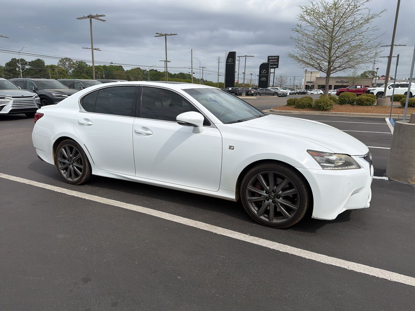 Starfire Pearl 2014 Lexus GS 350 RWD Sedan Rear-Wheel Drive 8-Speed Automatic