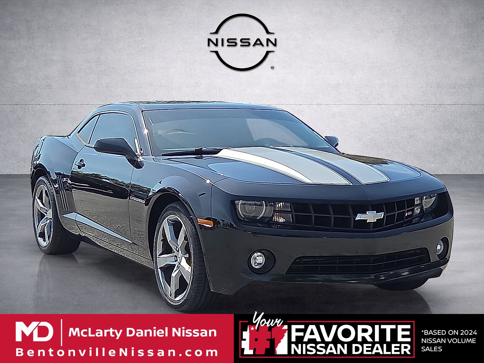 Black 2012 Chevrolet Camaro Coupe Rear-Wheel Drive 6-Speed Automatic