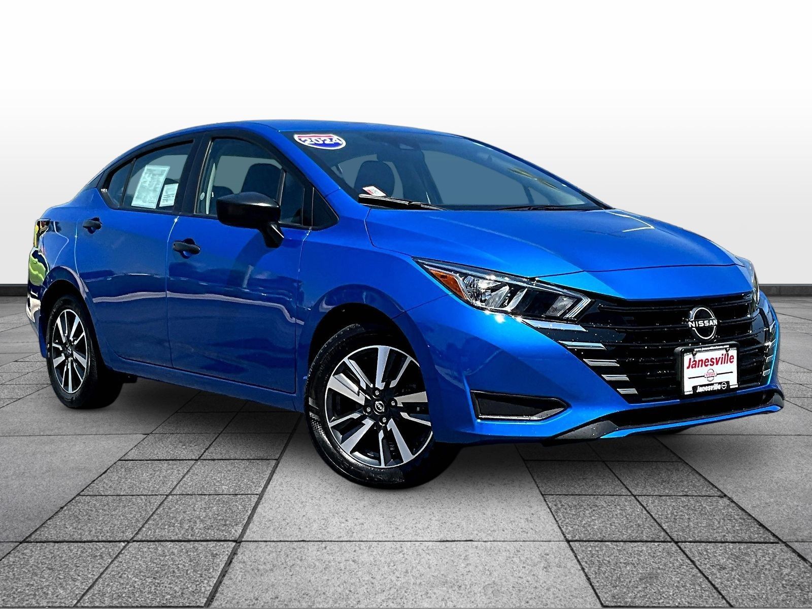 Electric Blue Metallic 2024 Nissan Versa Sedan Front-Wheel Drive Continuously Variable Transmission