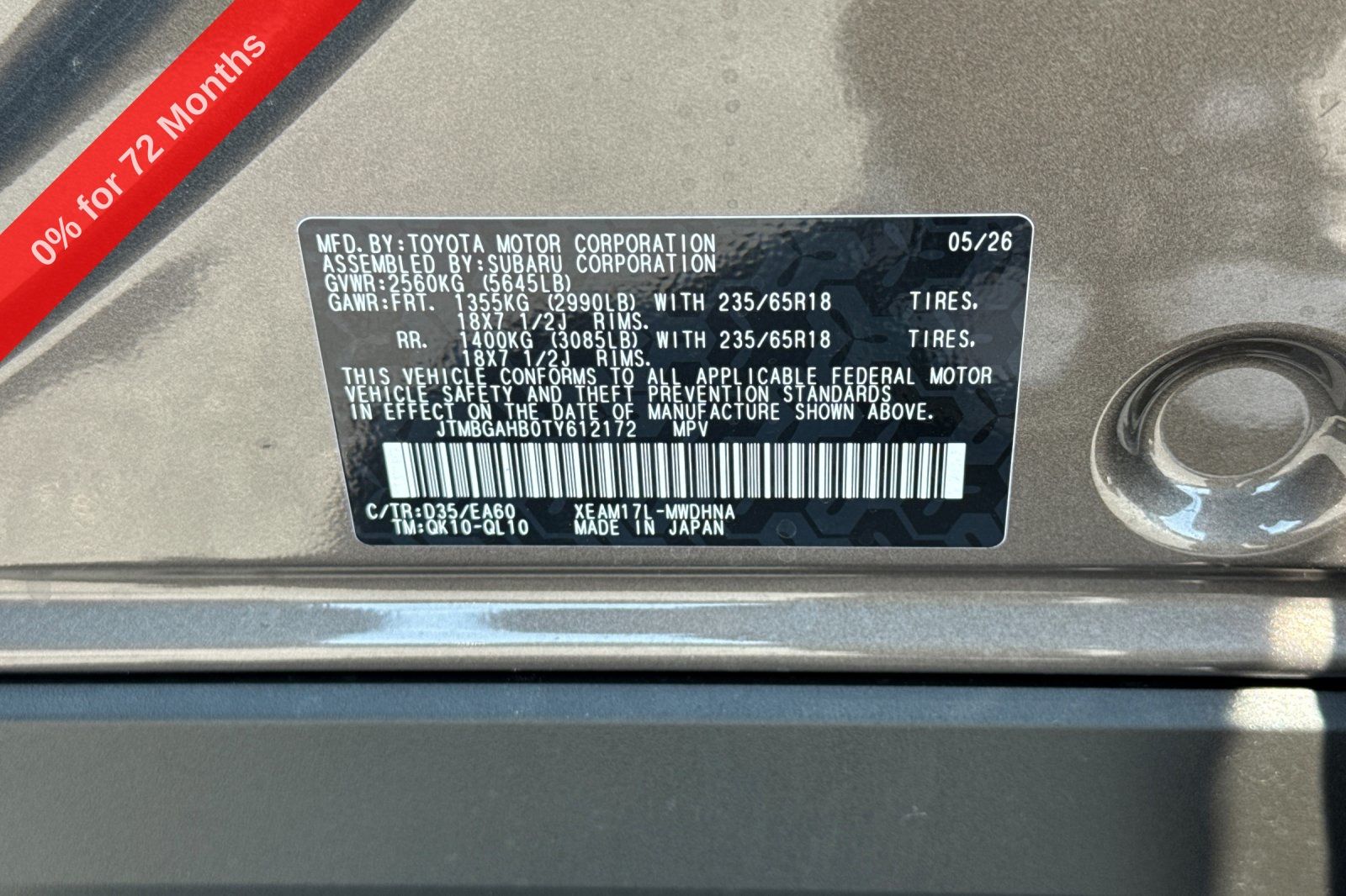 New 2026 Toyota bZ Woodland Sedan