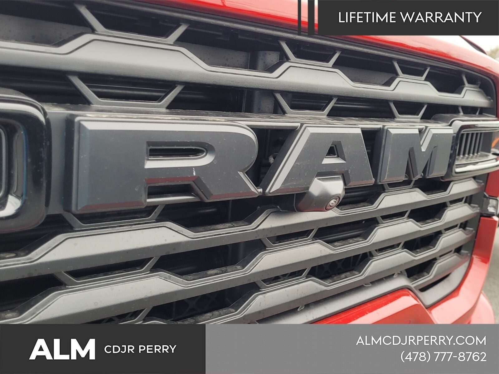 New 2026 Molten Red Pearl-Coat Exterior Paint RAM Big Horn image 19