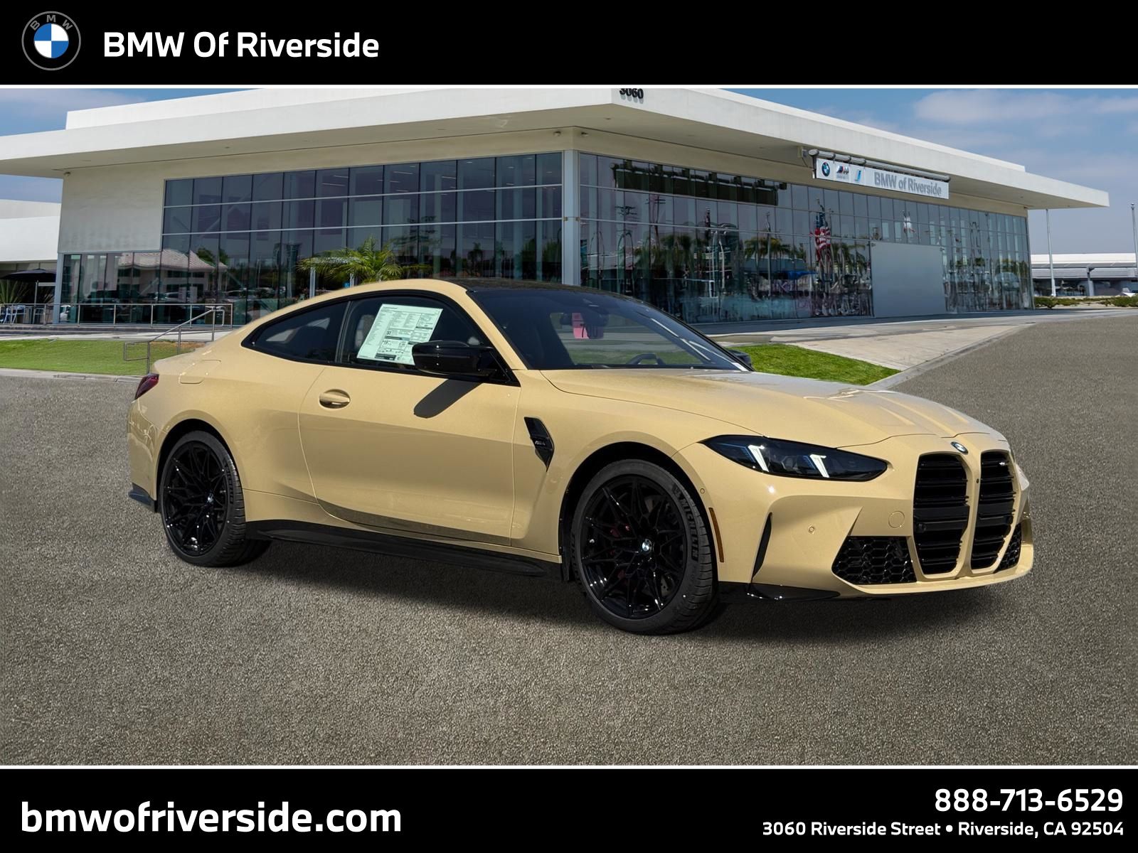 Brown (Beige) 2027 BMW M4 Coupe Rear-Wheel Drive 6-Speed Manual