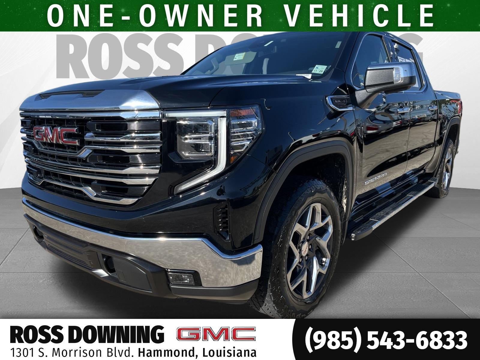 2024 GMC Sierra 1500 SLT Black at Toyota of Kenner