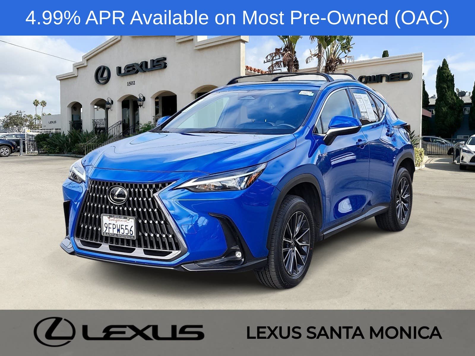 Grecian Water 2023 Lexus NX SUV / Crossover All-Wheel Drive 8-Speed Automatic