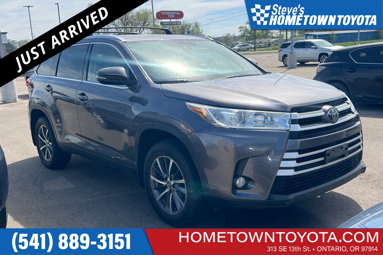 Predawn Gray Mica 2019 Toyota Highlander XLE AWD SUV / Crossover All-Wheel Drive 8-Speed Automatic