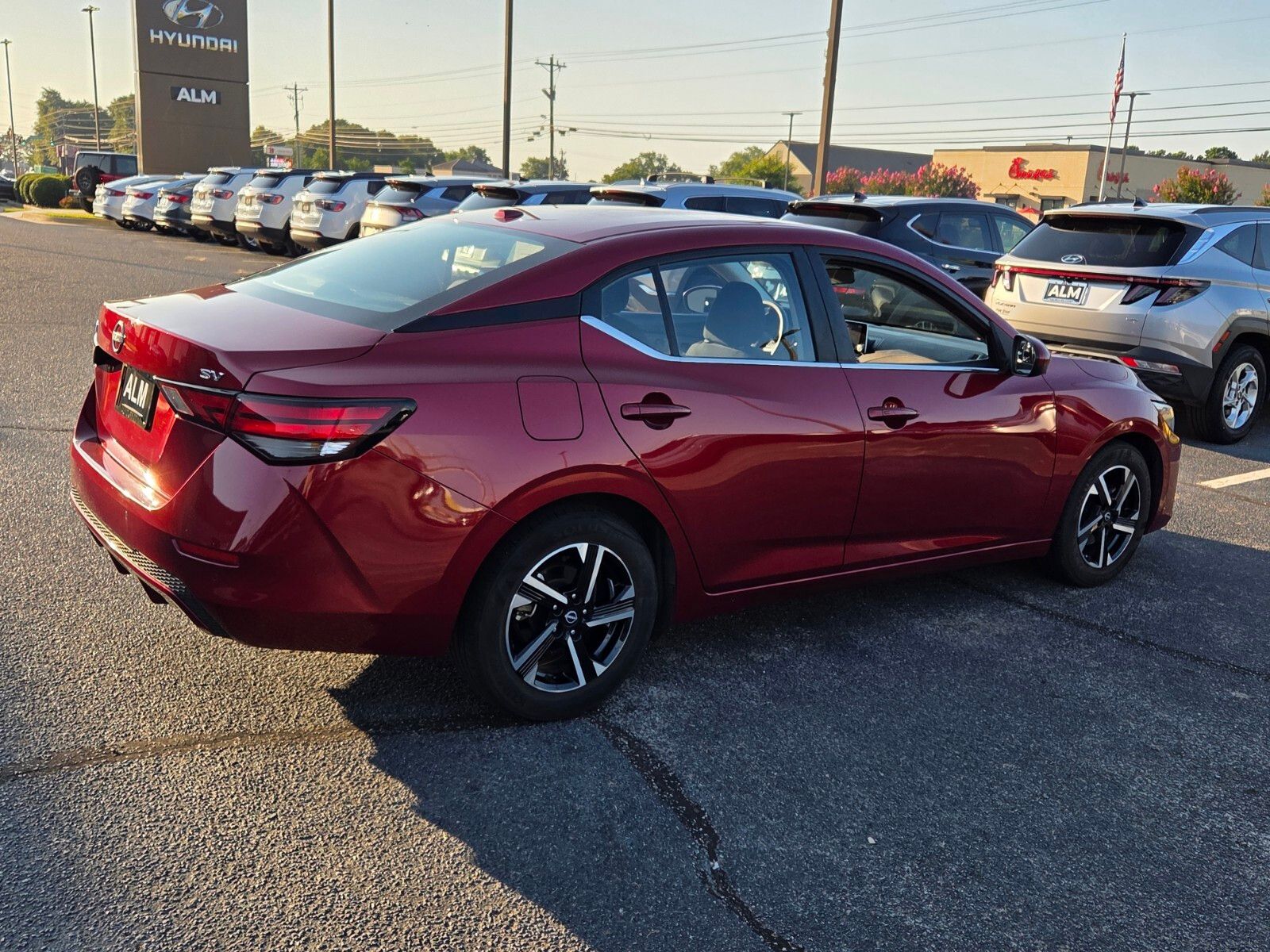 Used 2024 Red Nissan SV image 14